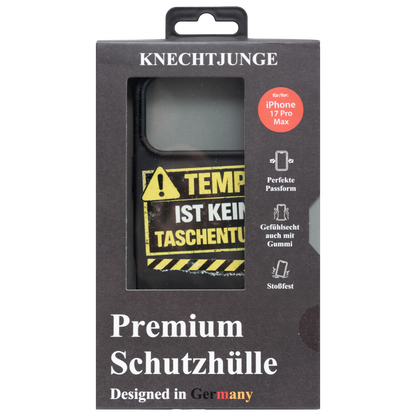 I Phone Schutzhülle (Tempo ist kein Taschentuch)