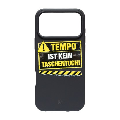 I Phone Schutzhülle (Tempo ist kein Taschentuch)